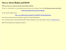 Tablet Screenshot of haiku-survey.com
